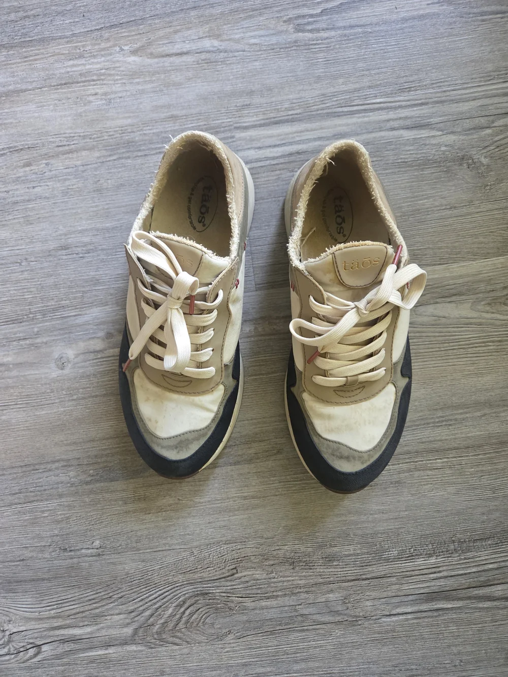 Super Cool Taõs Neutral Multi-Tone Women's Casual Sneakers Size 8